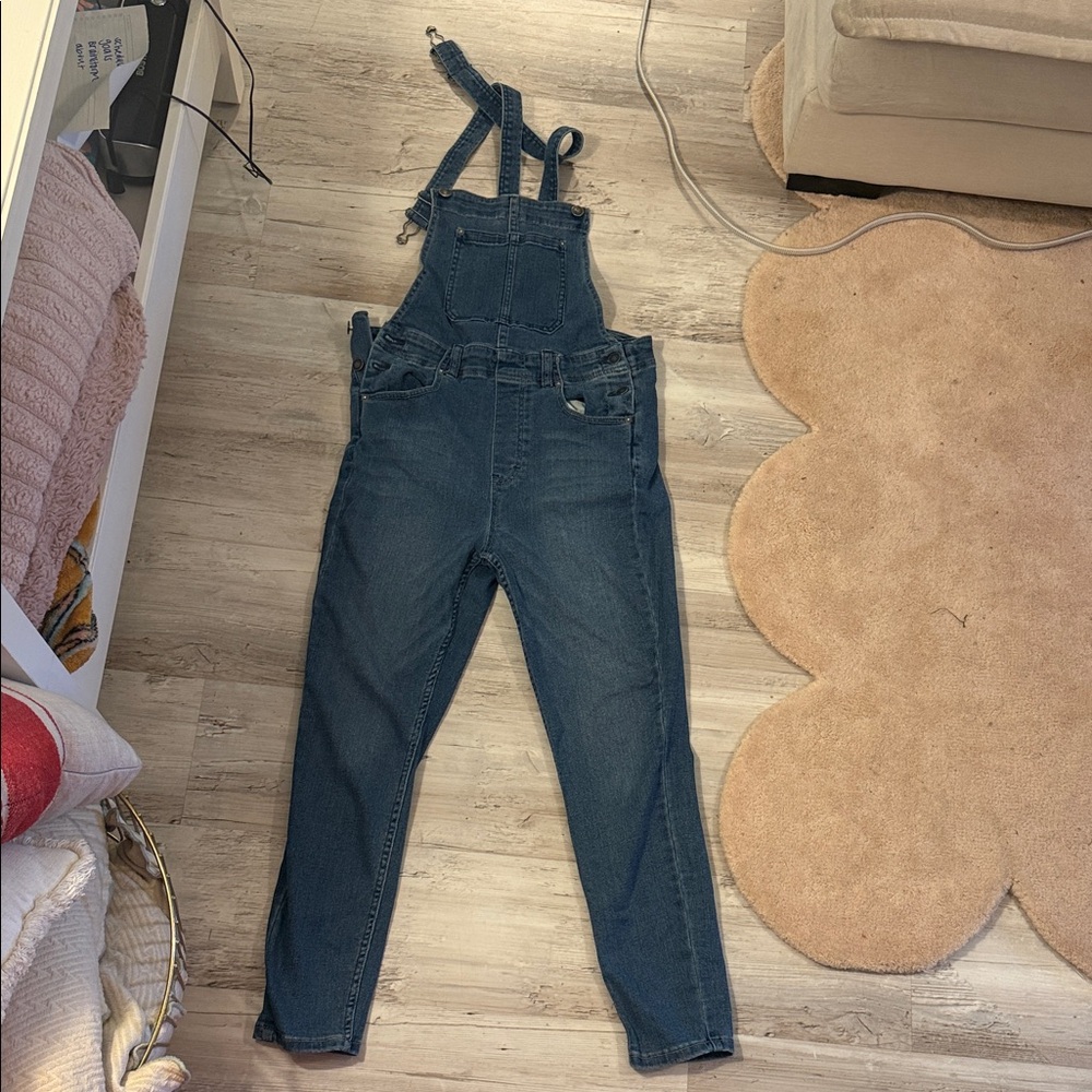 Blue Denim Overalls